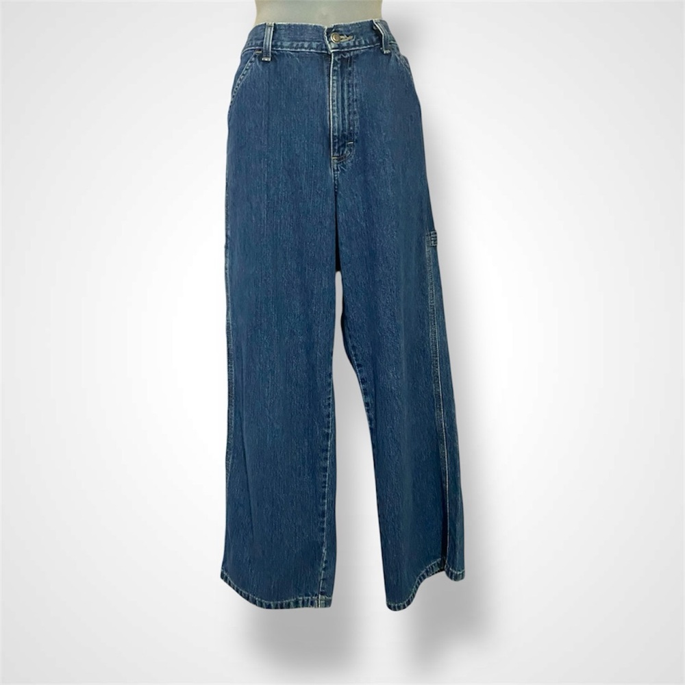 SOLD - Vintage - Dark Wash Denim Pants - Picture 2 of 9